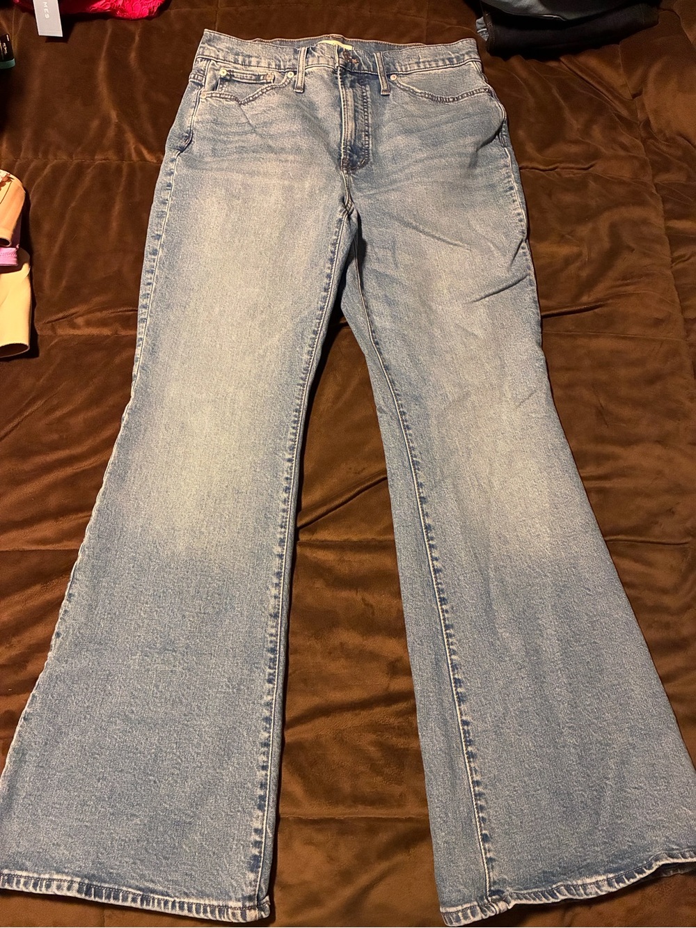 Madewell brand, Light Wash , perfect vintage Flare Jean, size 30, comfortable